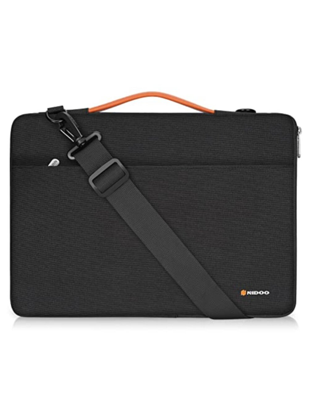 15.6" Laptop Sleeve Messenger Shoulder Bag with Spill-Resistant Material